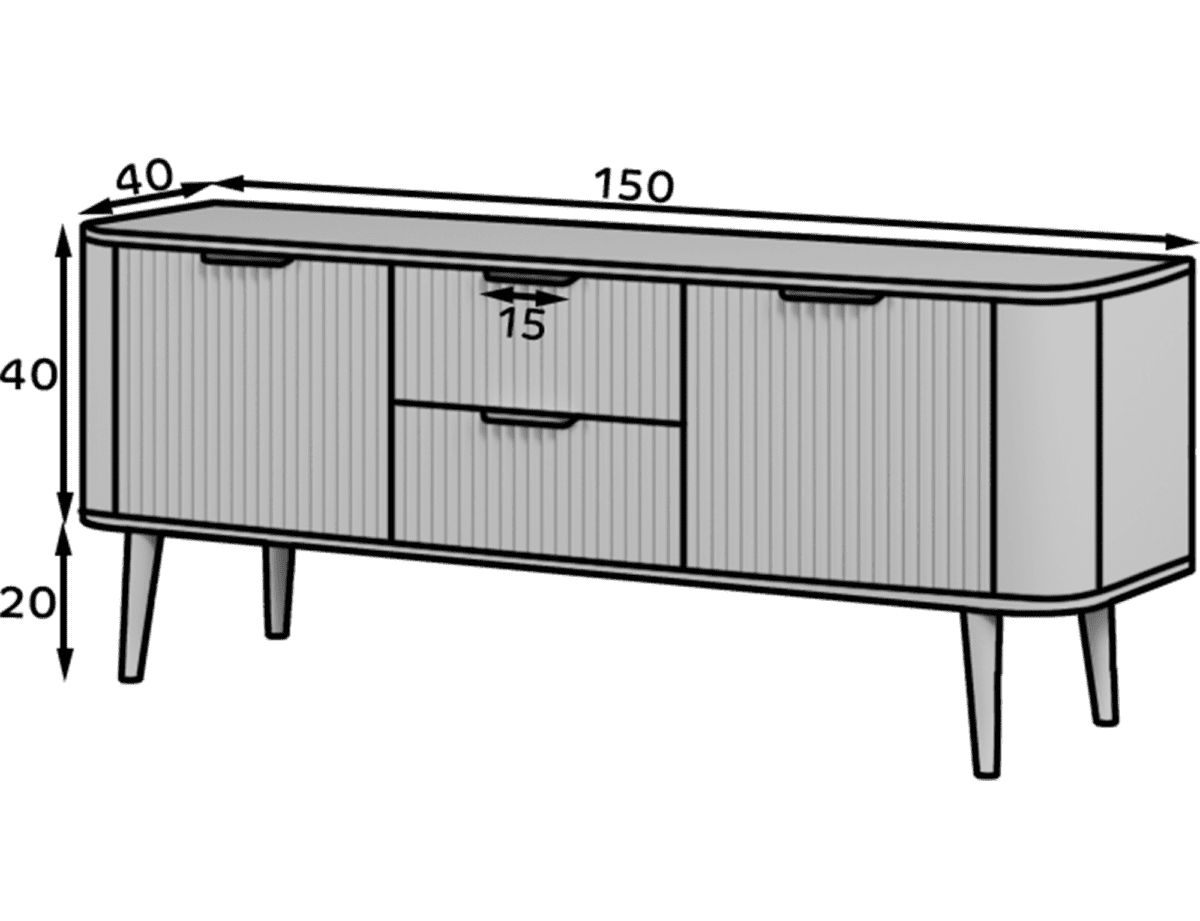 SF-CHA-W-RTV150_main - Ilgis:150cm, Plotis:40cm, Aukštis:90cm - Image 10