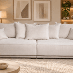 Sofa-lova minkštas kampas viename MB 33 Ilgis 265 cm. Plotis 120 cm. Miegamosios dalies ilgis 245 cm. Plotis 165 cm. Spalvų pasirinkimas.